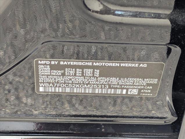 Used 2019 BMW 750i w/ Executive Package image 26