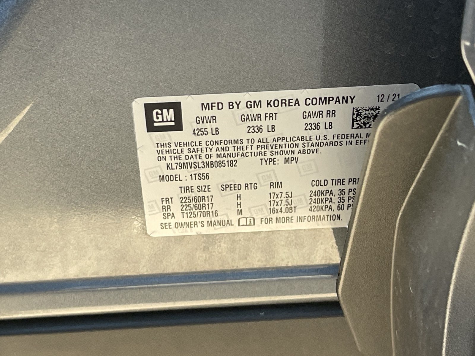 Used 2022 Chevrolet TrailBlazer ACTIV w/ Sun and Liftgate Package FWD image 12