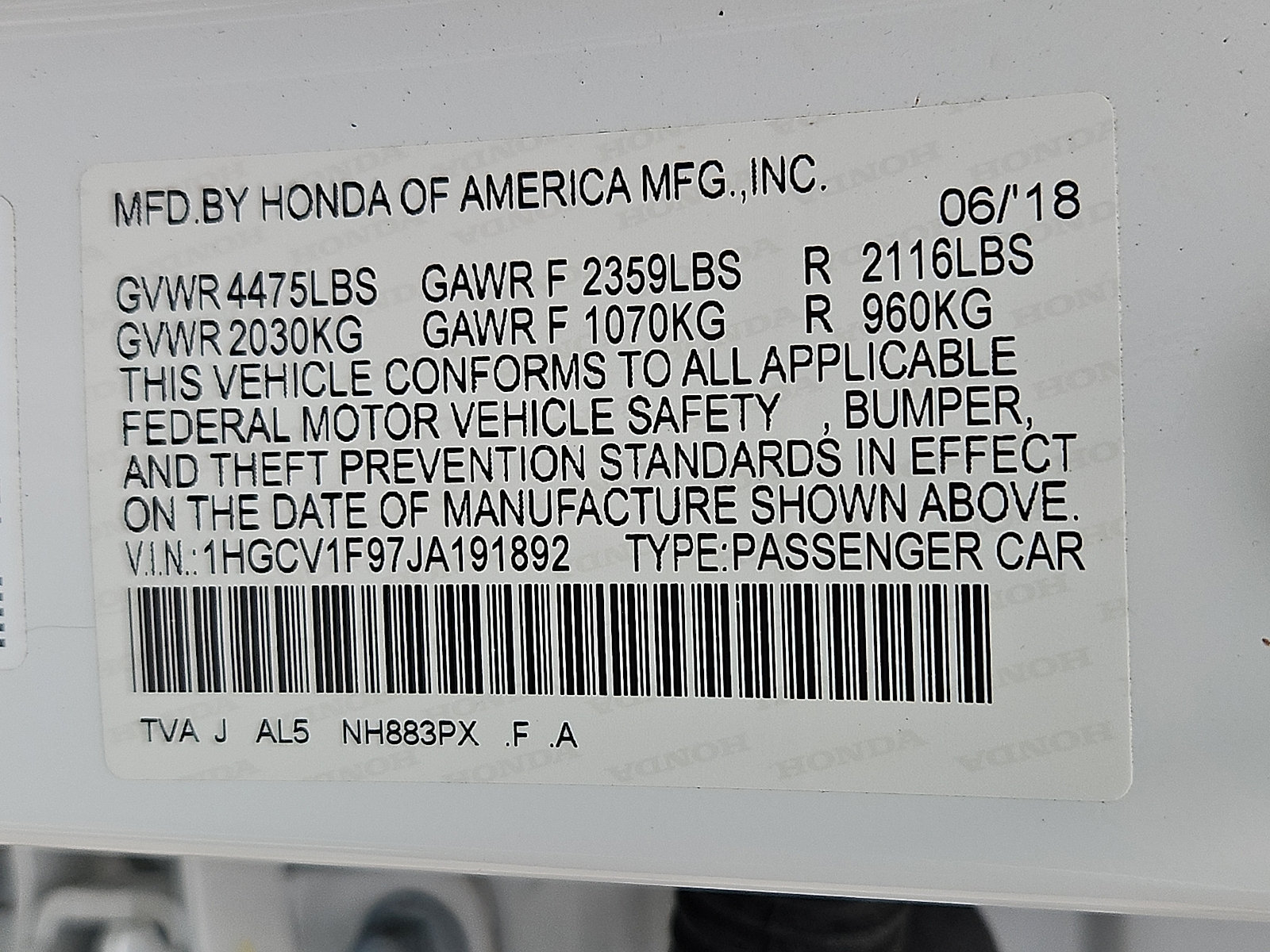 Used 2018 Honda Accord Touring image 30