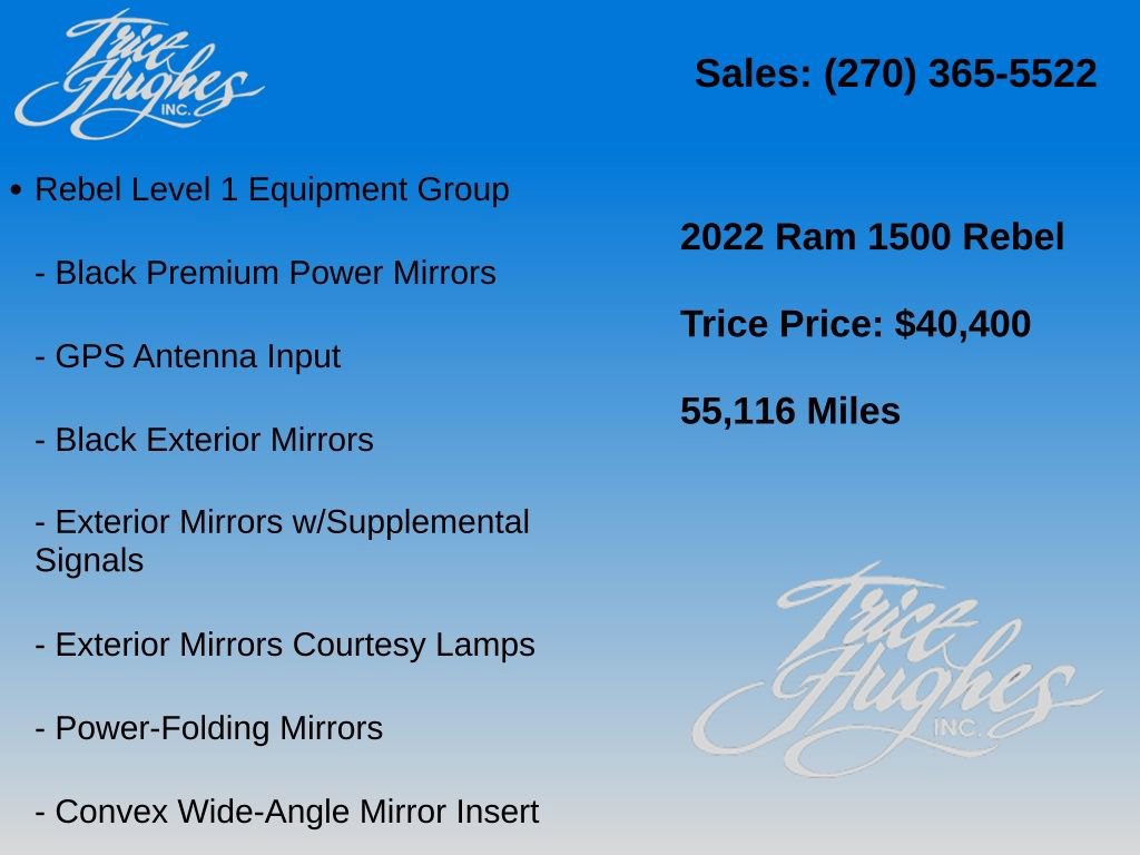 Used 2022 RAM 1500 Rebel w/ Rebel Level 1 Equipment Group AWD/4WD image 14