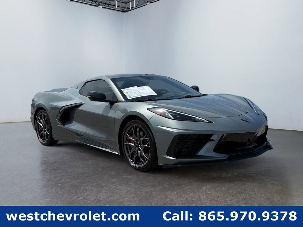 Used 2023 Chevrolet Corvette Stingray Preferred Conv w/ LPO, Roadside Safety Package RWD image 1