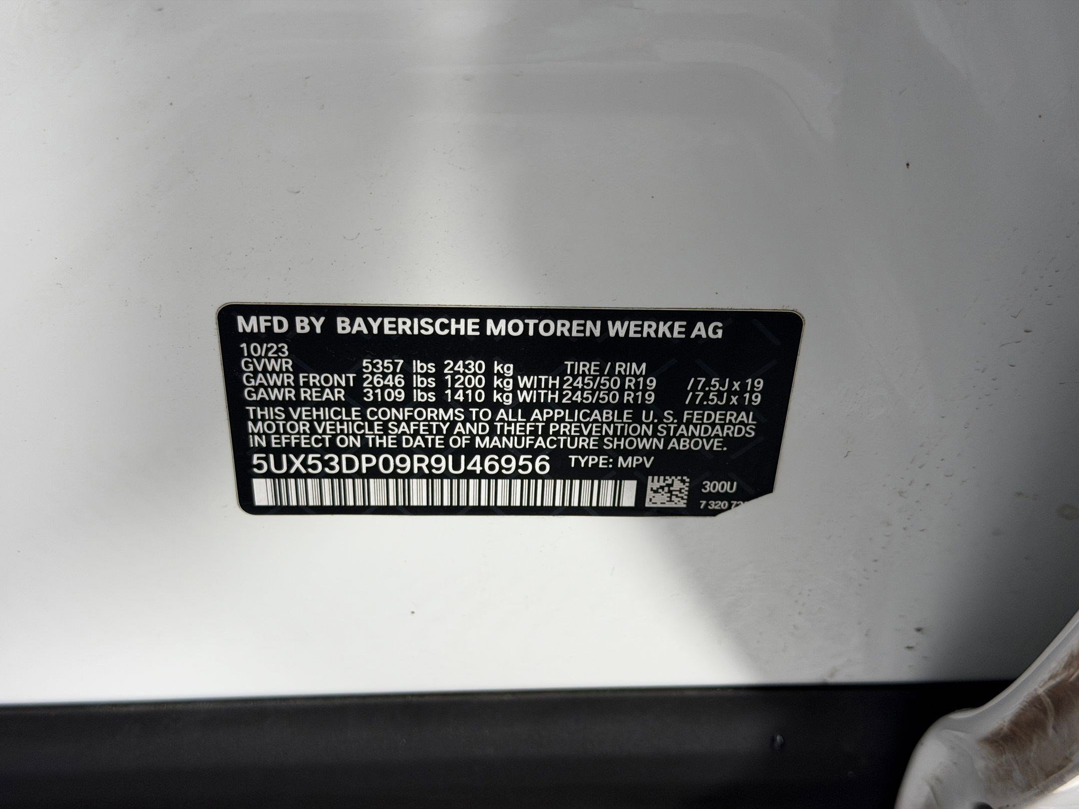 Used 2024 BMW X3 xDrive30i w/ Convenience Package image 19