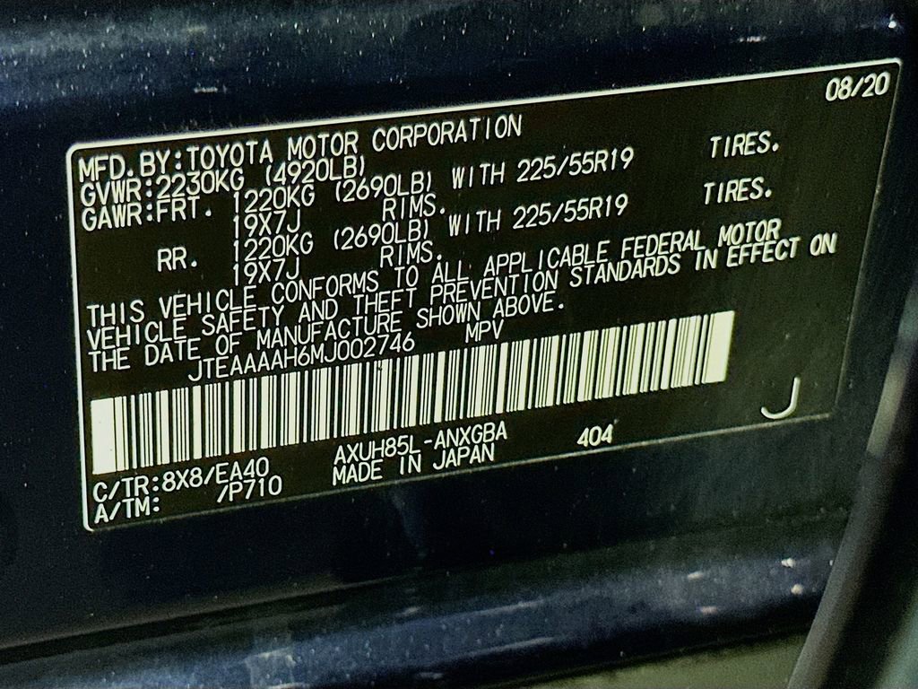 Used 2021 Toyota Venza XLE w/ Softex Package AWD/4WD image 21