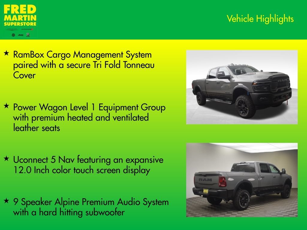 New 2026 RAM 2500 Power Wagon AWD/4WD image 14