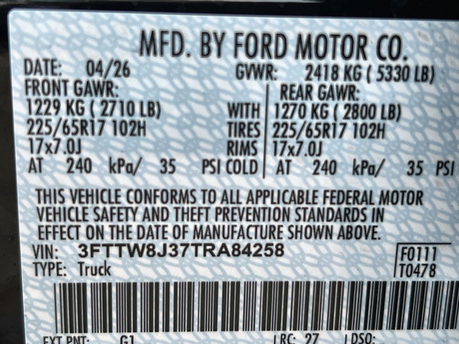 New 2026 Ford Maverick XLT w/ Equipment Group 301A AWD/4WD image 35