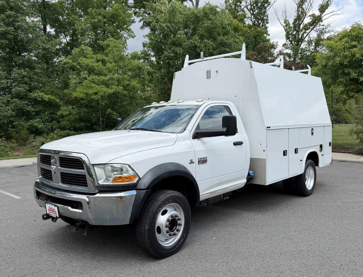 Used 2012 RAM 4500 4x4 Regular Cab w/ HD Snow Plow Prep Group image 1