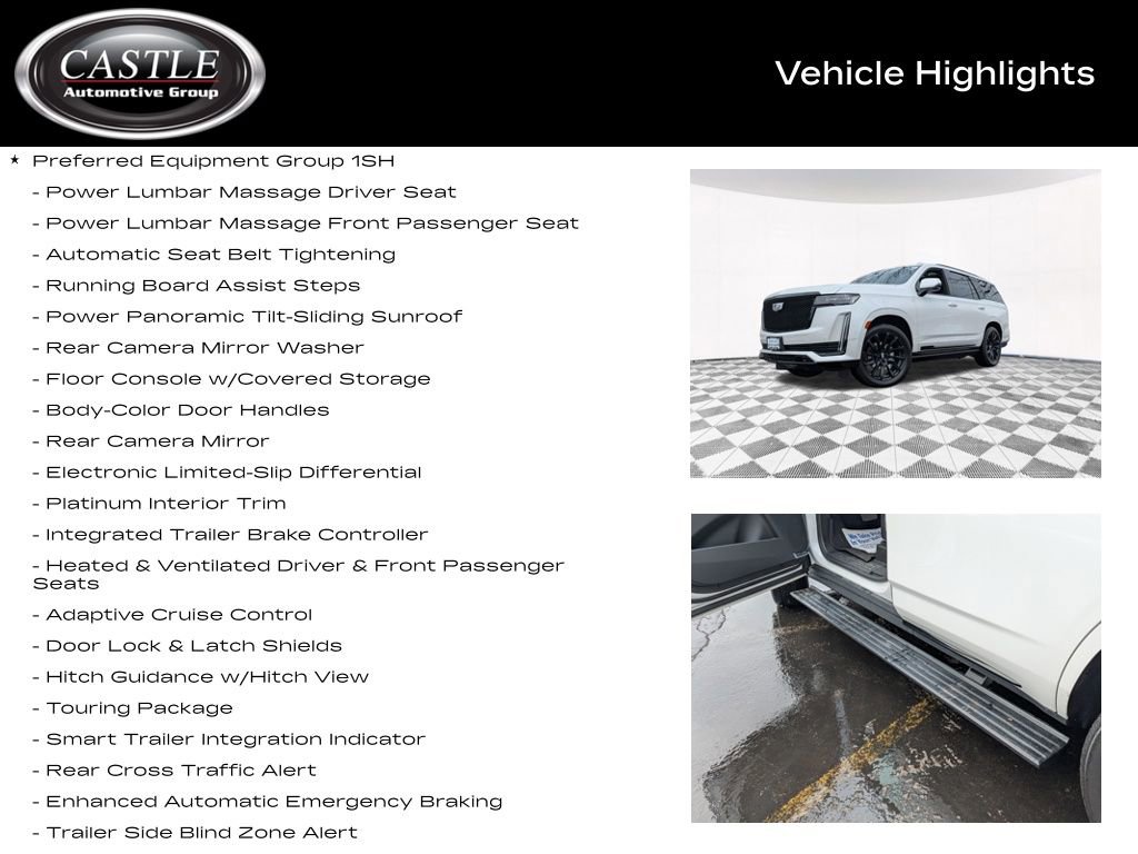 Certified 2024 Cadillac Escalade Sport Platinum w/ LPO, ONYX Package image 4