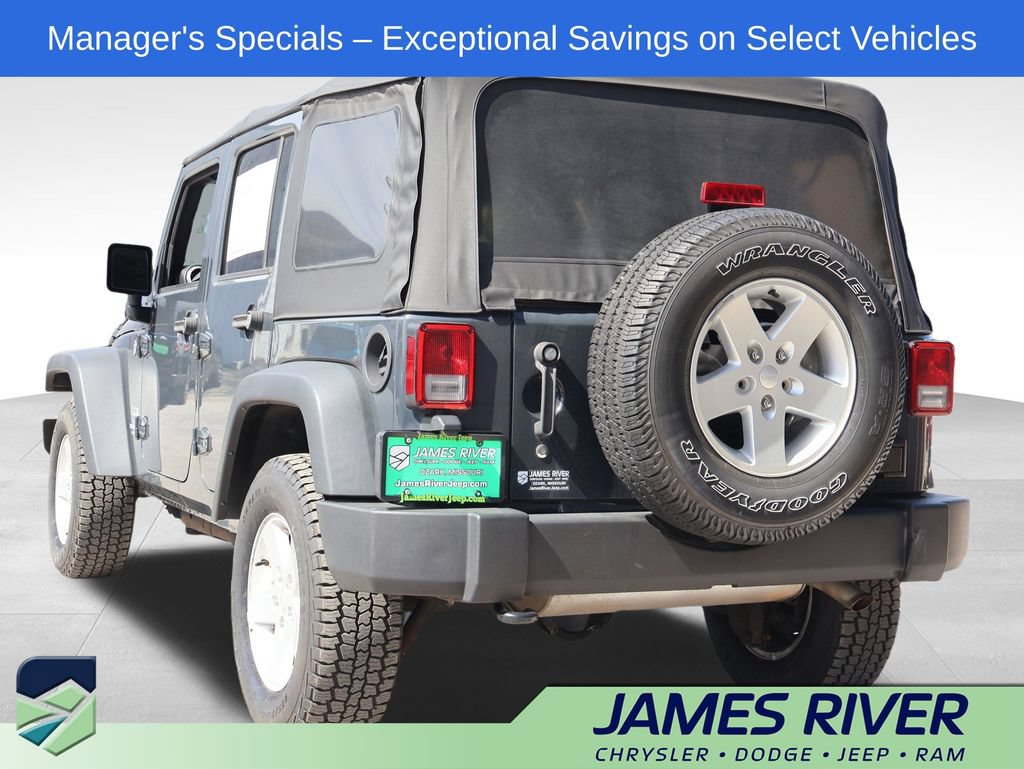 Used 2017 Jeep Wrangler Unlimited Sport w/ Quick Order Package 24S AWD/4WD image 3