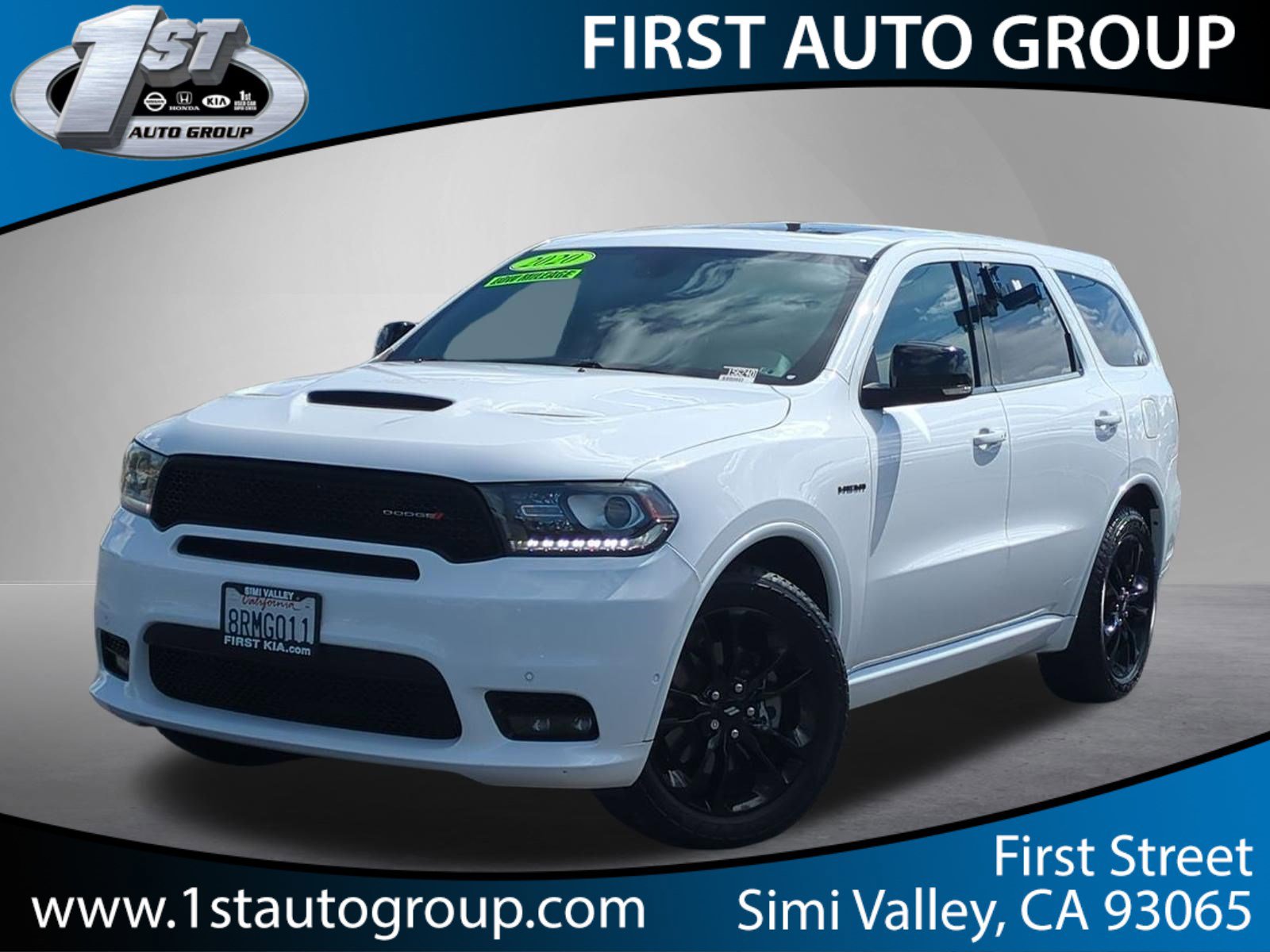 Used 2020 Dodge Durango R/T w/ Blacktop Package RWD image 1