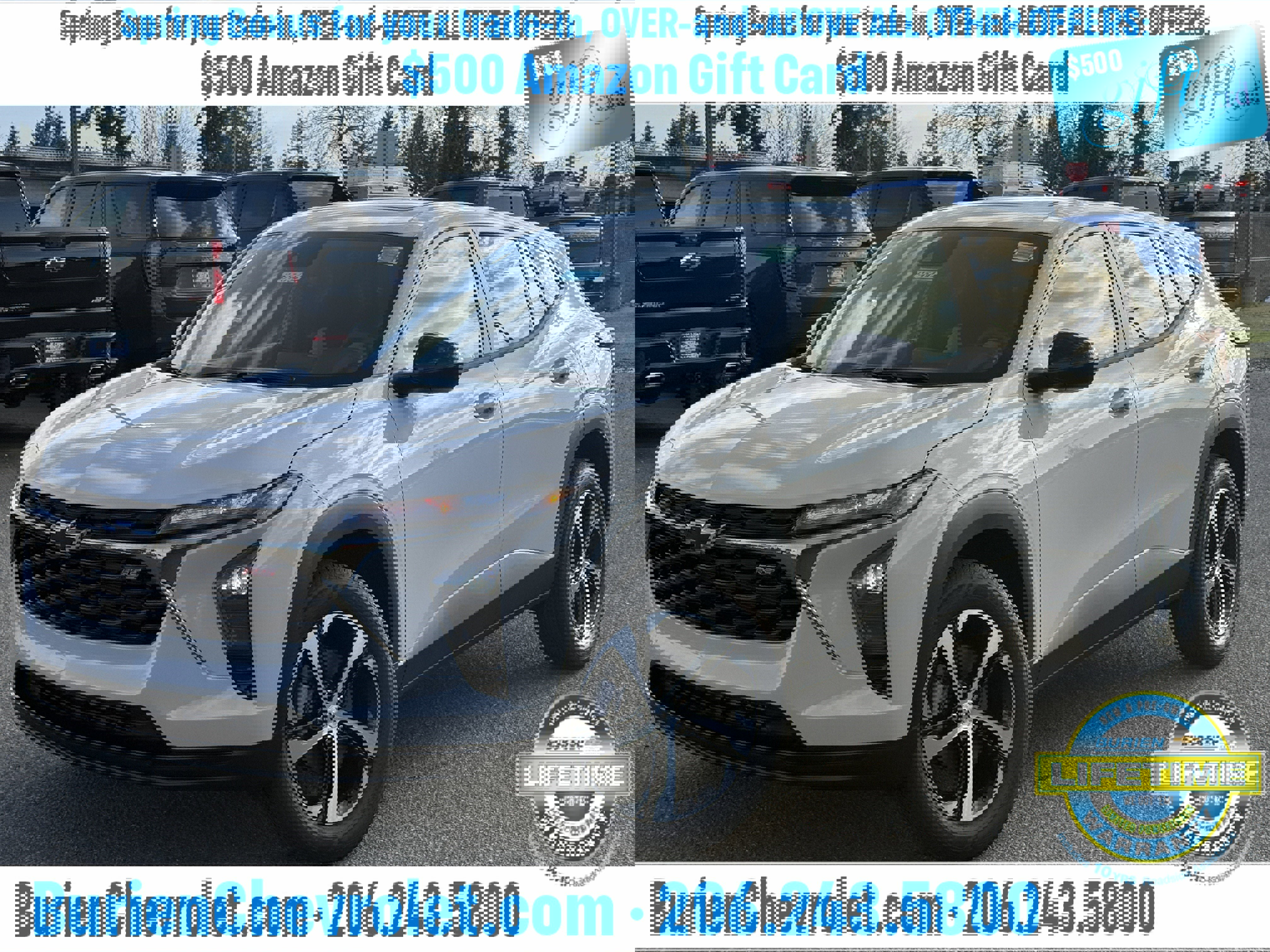 New 2026 Chevrolet Trax RS w/ Sunroof Package