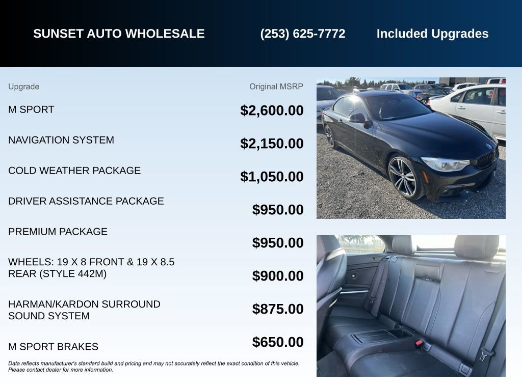 Used 2015 BMW 435i Convertible image 6