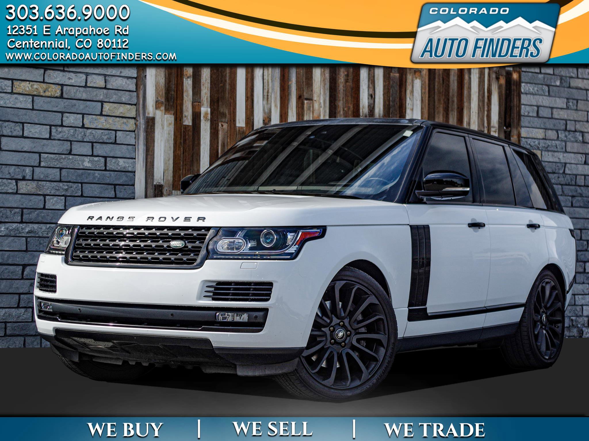 Used 2017 Land Rover Range Rover Supercharged