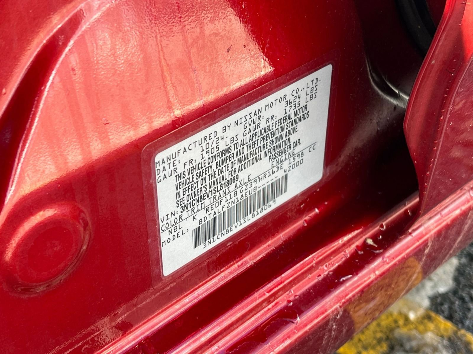 Used 2025 Nissan Versa SV image 24