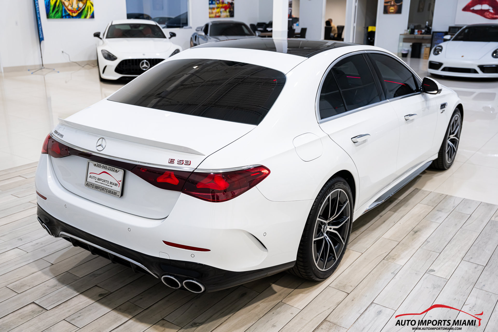 Used 2025 Mercedes-Benz E 53 AMG e 4MATIC Sedan w/ Driver Assistance Package image 21