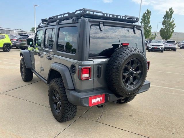Certified 2020 Jeep Wrangler Unlimited Sport AWD/4WD image 8
