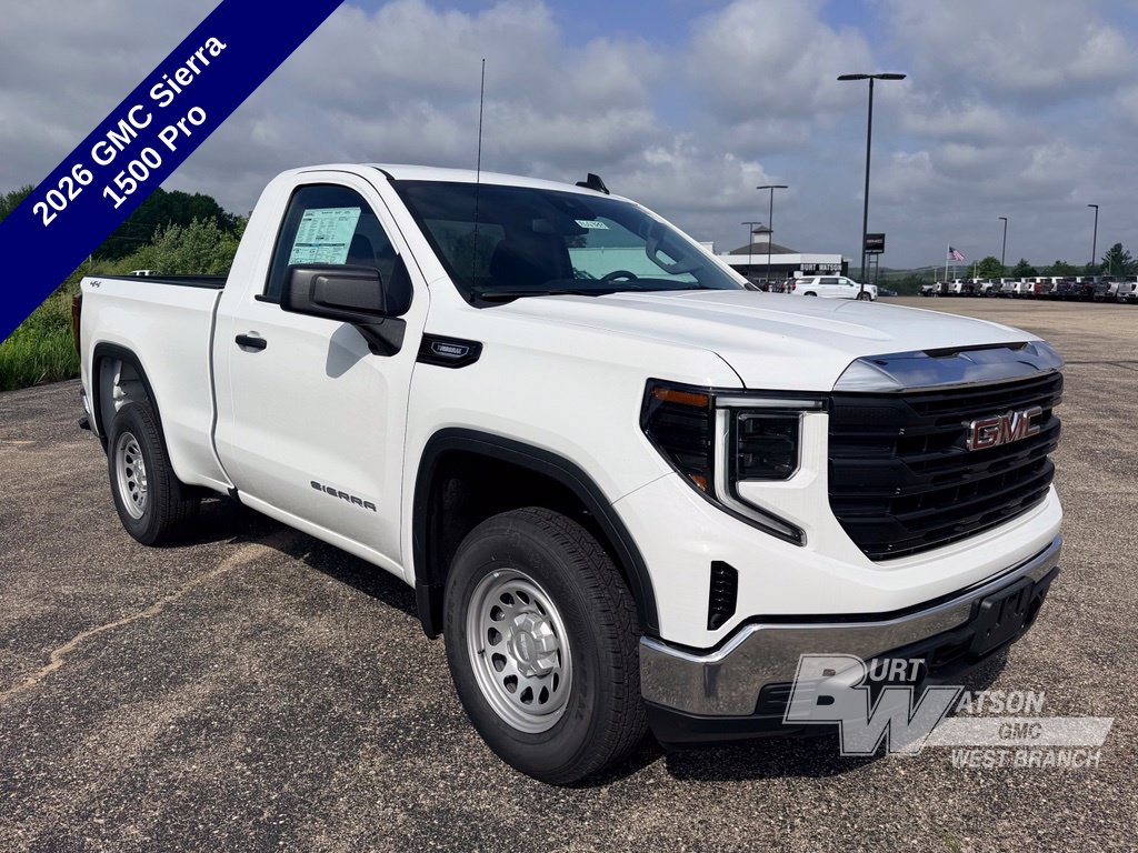 New 2026 GMC Sierra 1500 Pro w/ Pro Value Package AWD/4WD image 3