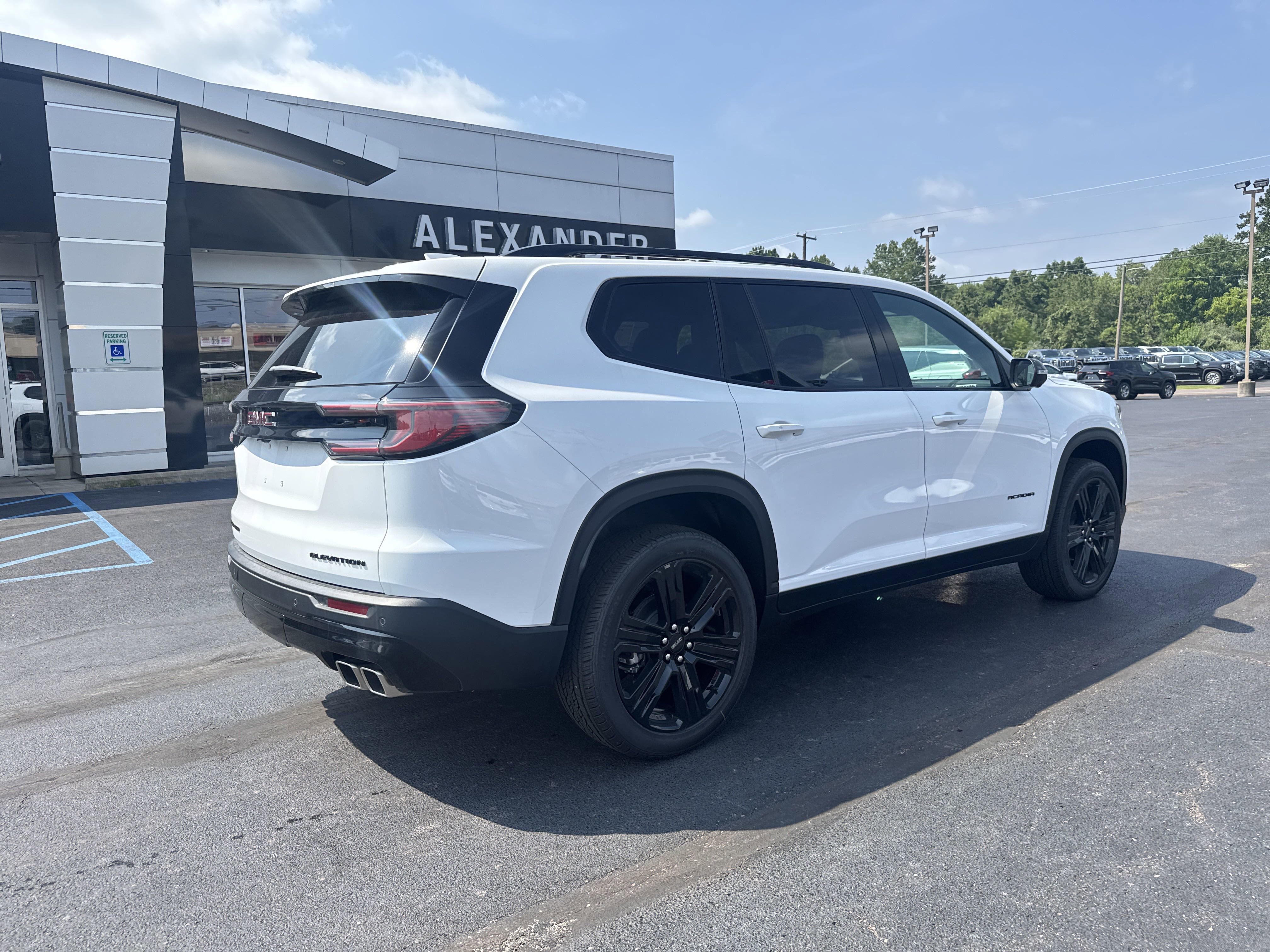New 2025 GMC Acadia Elevation w/ Black Edition image 3