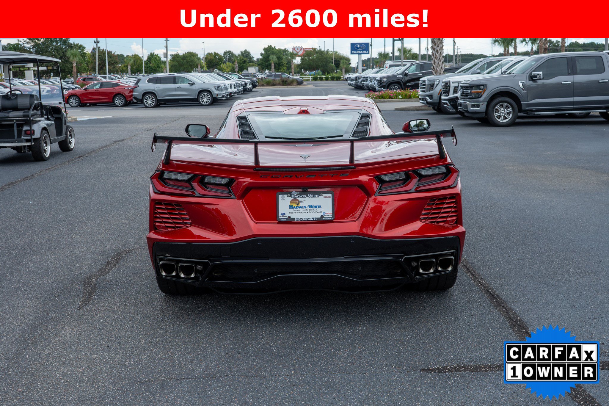 Used 2022 Chevrolet Corvette Stingray Preferred Cpe w/ Z51 Performance Package RWD image 4