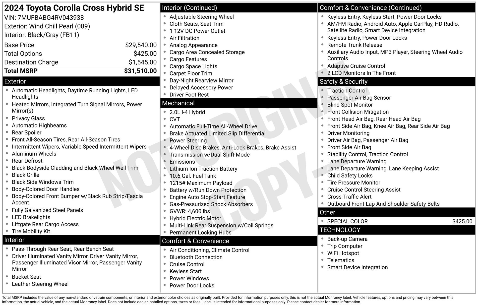 Certified 2024 Toyota Corolla Cross SE image 25