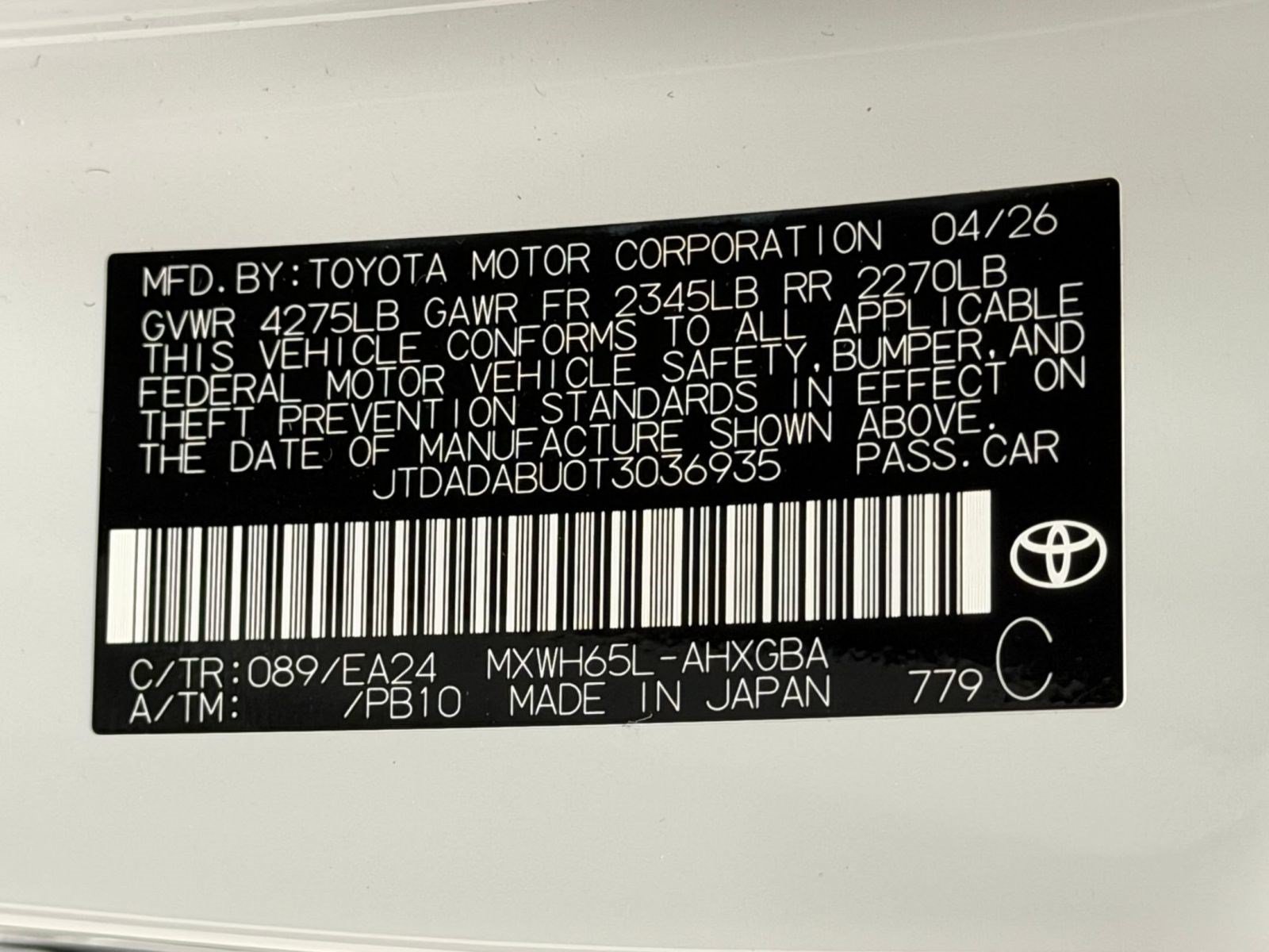 New 2026 Toyota Prius AWD image 23