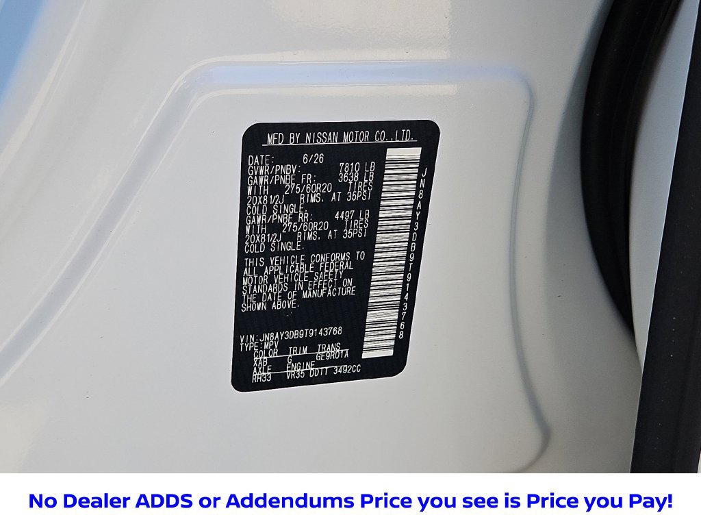 New 2026 Nissan Armada PRO-4X AWD/4WD image 46