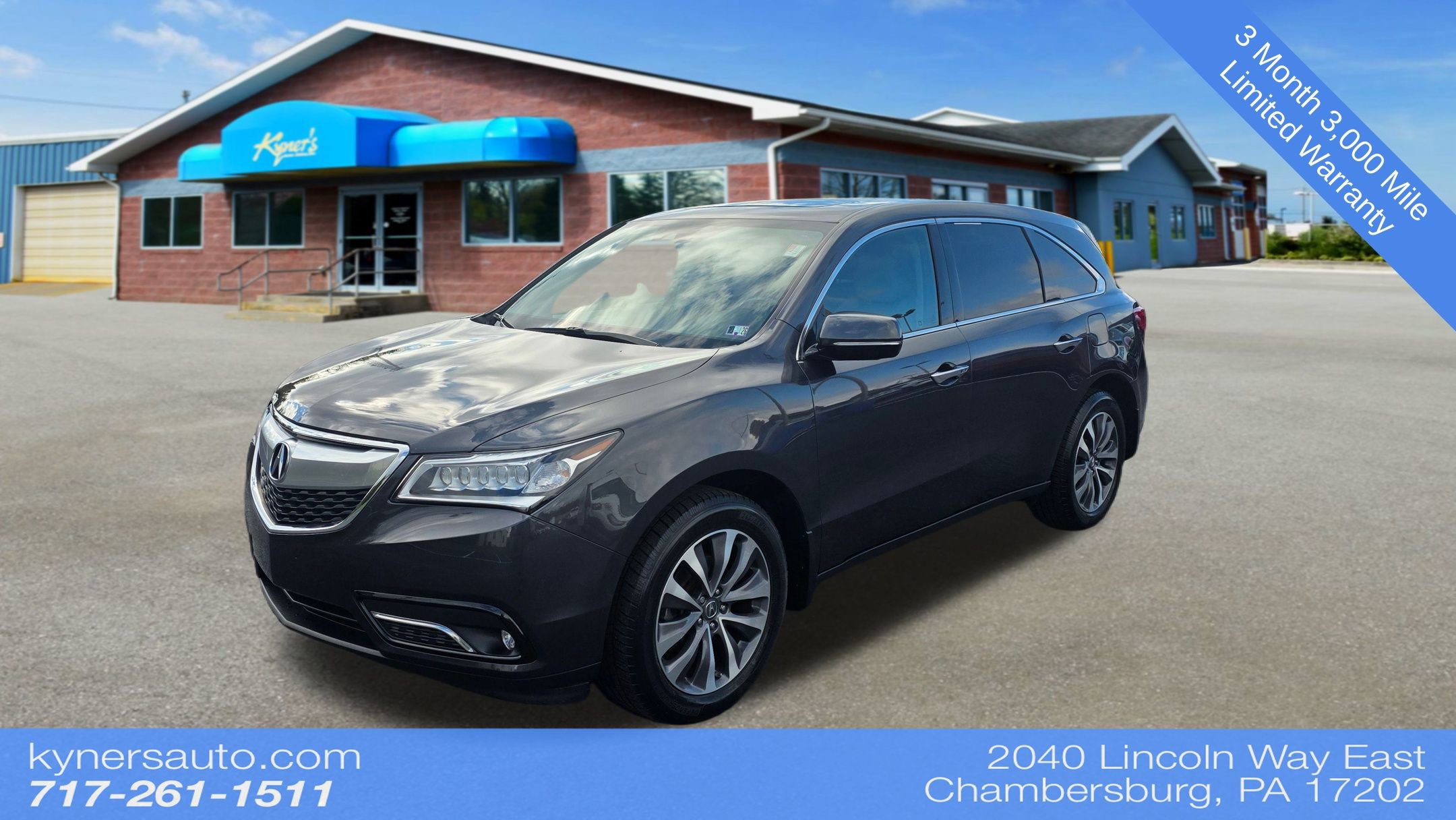 Used 2016 Acura MDX SH-AWD w/ Technology Package