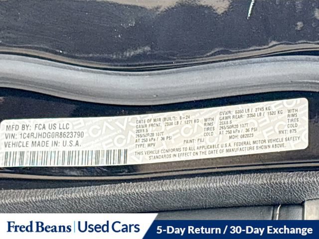 Used 2024 Jeep Grand Cherokee Overland image 35