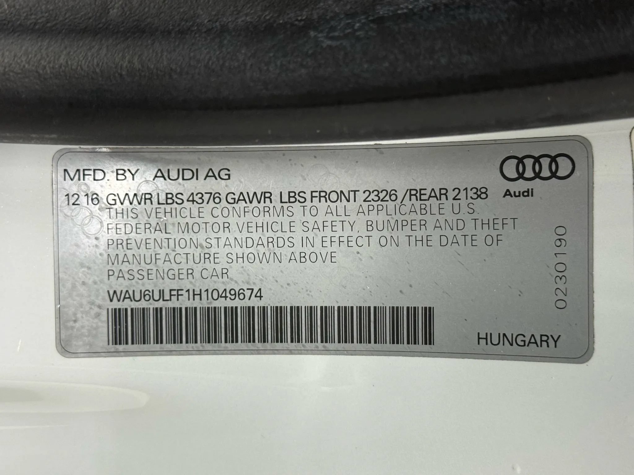 Used 2017 Audi A3 2.0T Premium w/ Convenience Package FWD image 86
