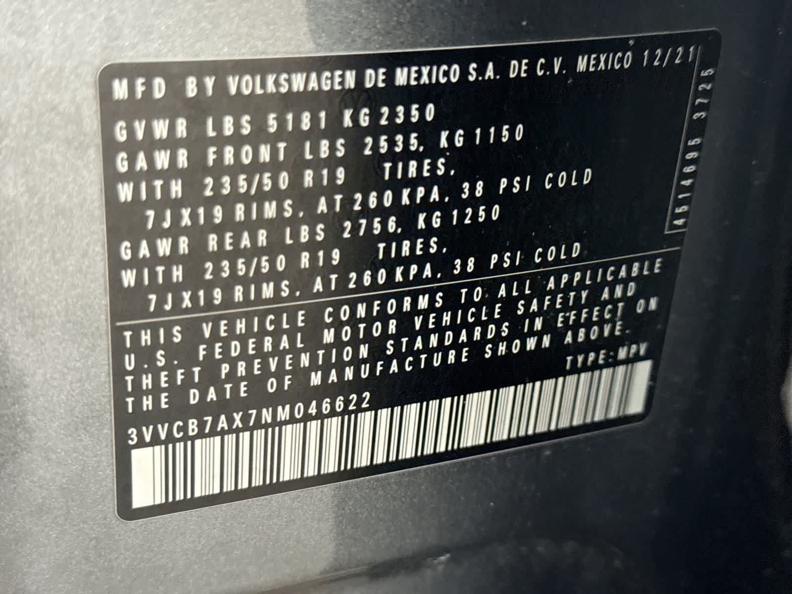 Used 2022 Volkswagen Tiguan SE R-Line FWD image 41