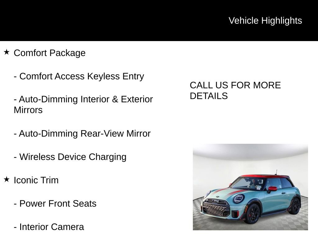 Used 2025 MINI Cooper John Cooper Works image 12