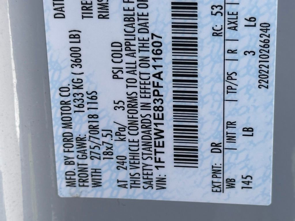 Used 2023 Ford F150 Tremor w/ Trailer Tow Package image 48