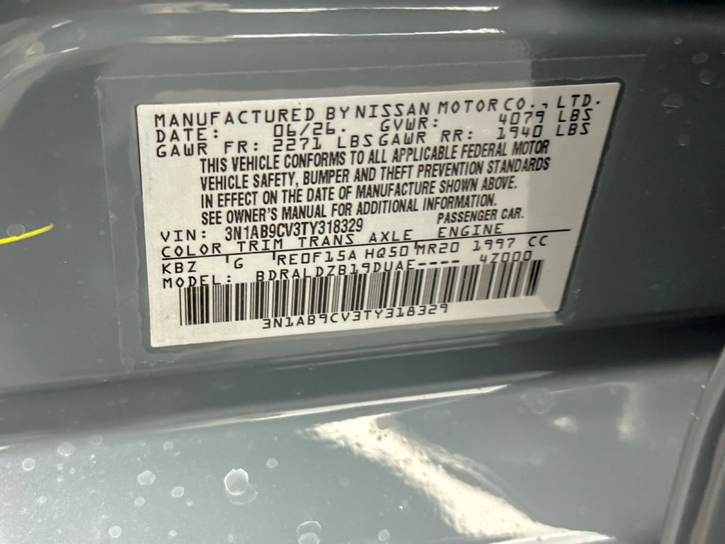 Used 2026 Nissan Sentra SV w/ SV Convenience Package FWD image 26