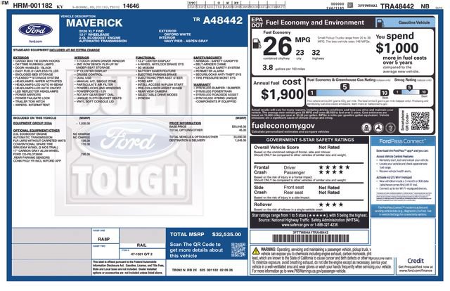 New 2026 Ford Maverick XLT FWD image 4
