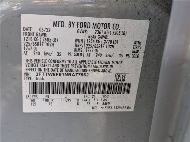 Used 2022 Ford Maverick XLT w/ Equipment Group 300A Standard AWD/4WD image 15