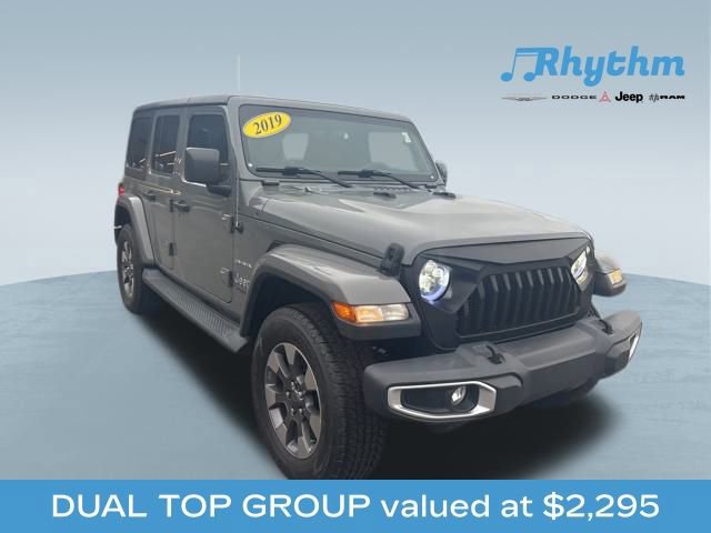 Used 2019 Jeep Wrangler Unlimited Sahara w/ Dual Top Group image 1