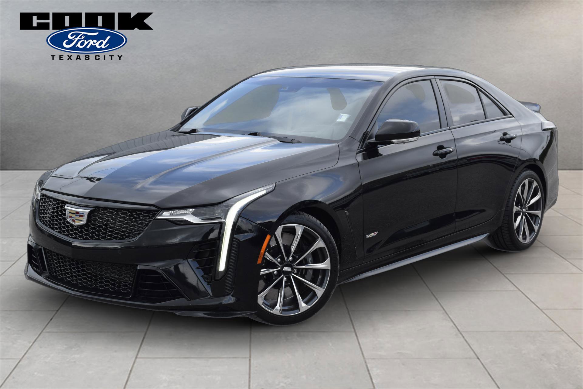 Used 2023 Cadillac CT4 V Blackwing w/ Driver Assist Package RWD image 1