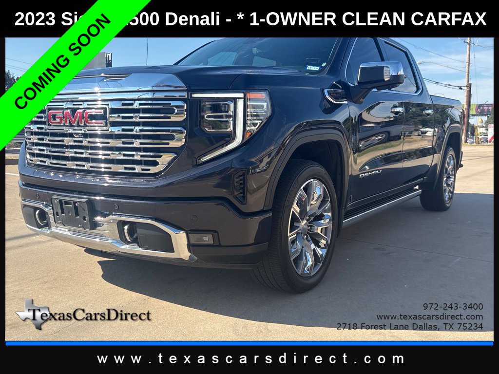 Used 2023 GMC Sierra 1500 Denali w/ Denali Reserve Package AWD/4WD image 1