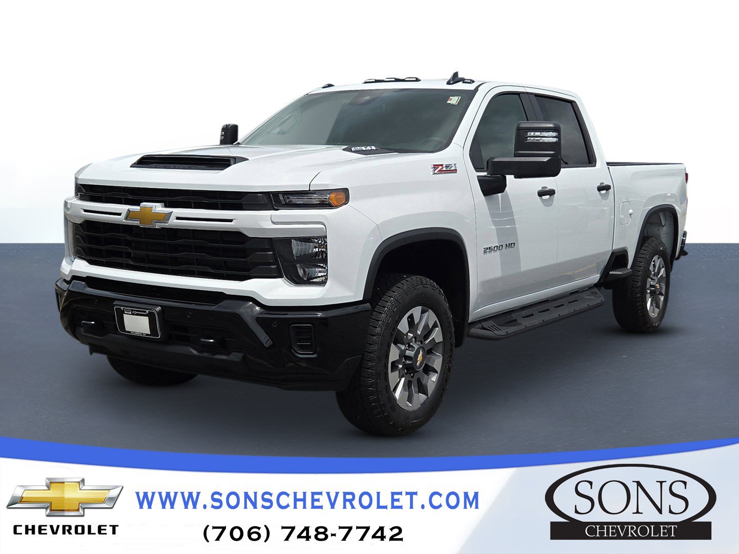 New 2026 Chevrolet Silverado 2500 Custom w/ Custom Value Package
