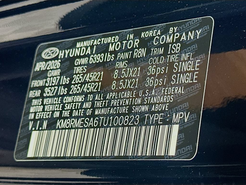 New 2026 Hyundai Palisade Calligraphy AWD/4WD image 23
