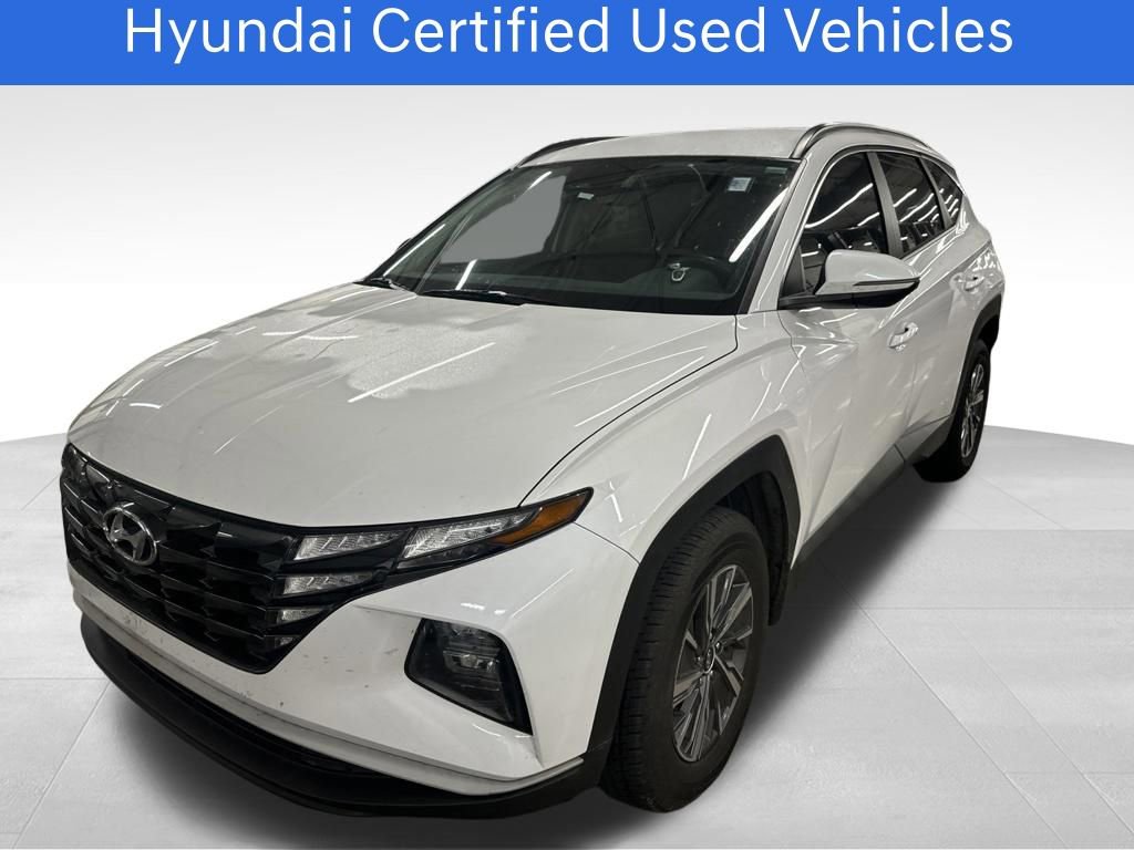 Certified 2022 Hyundai Tucson Blue AWD/4WD image 1