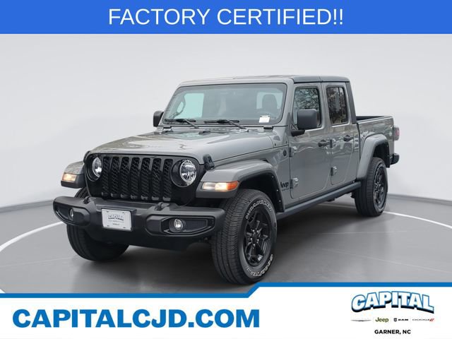 Certified 2021 Jeep Gladiator Willys