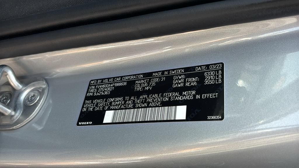 Certified 2023 Volvo XC90 T8 Ultimate AWD/4WD image 33