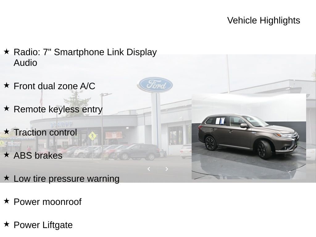 Used 2018 Mitsubishi Outlander GT AWD/4WD image 20