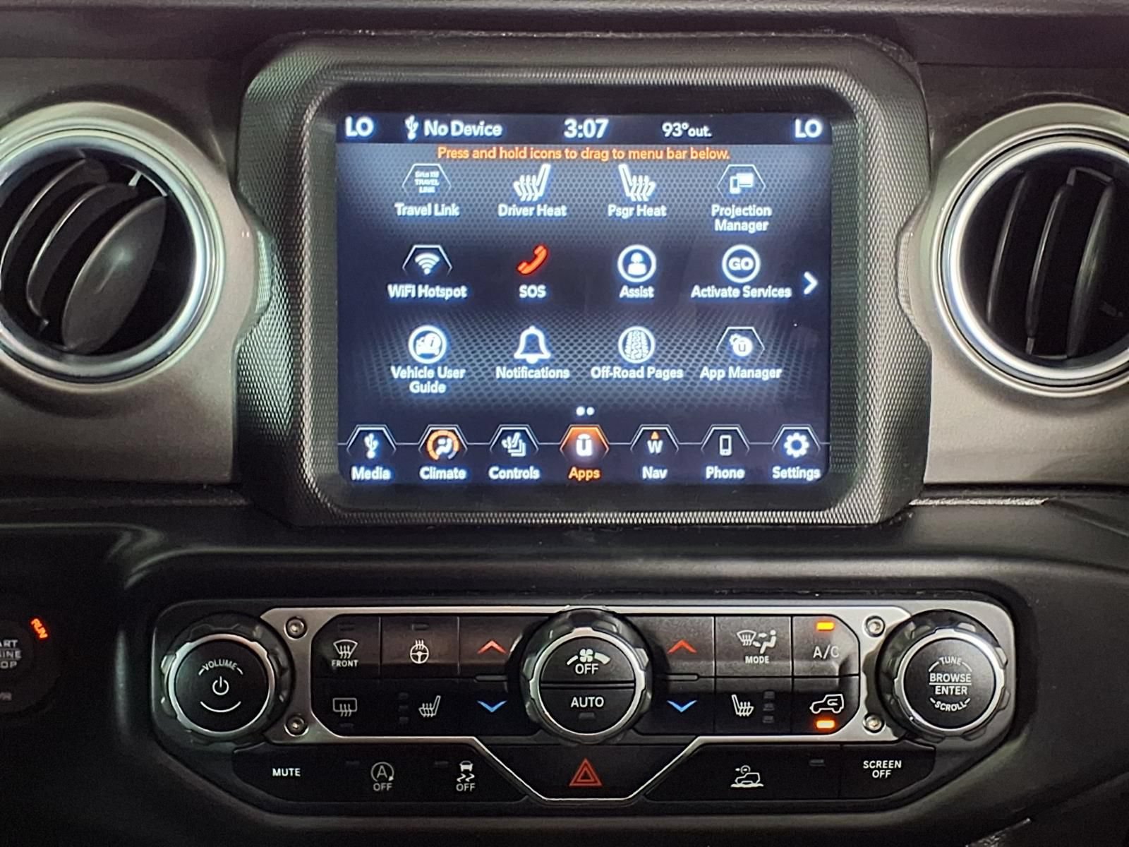 Used 2020 Jeep Gladiator Overland w/ Dual Top Group AWD/4WD image 17