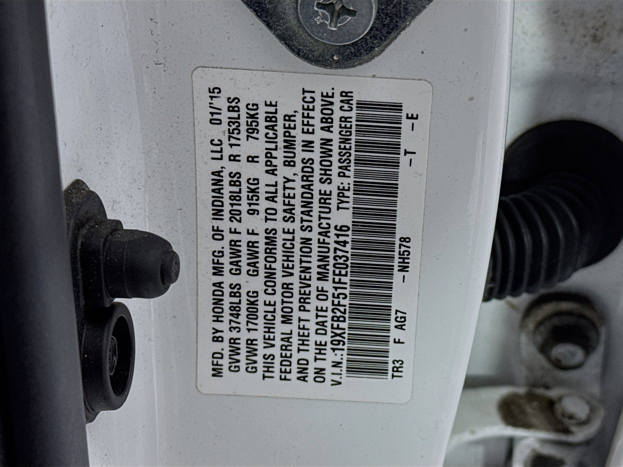 Used 2015 Honda Civic LX image 29