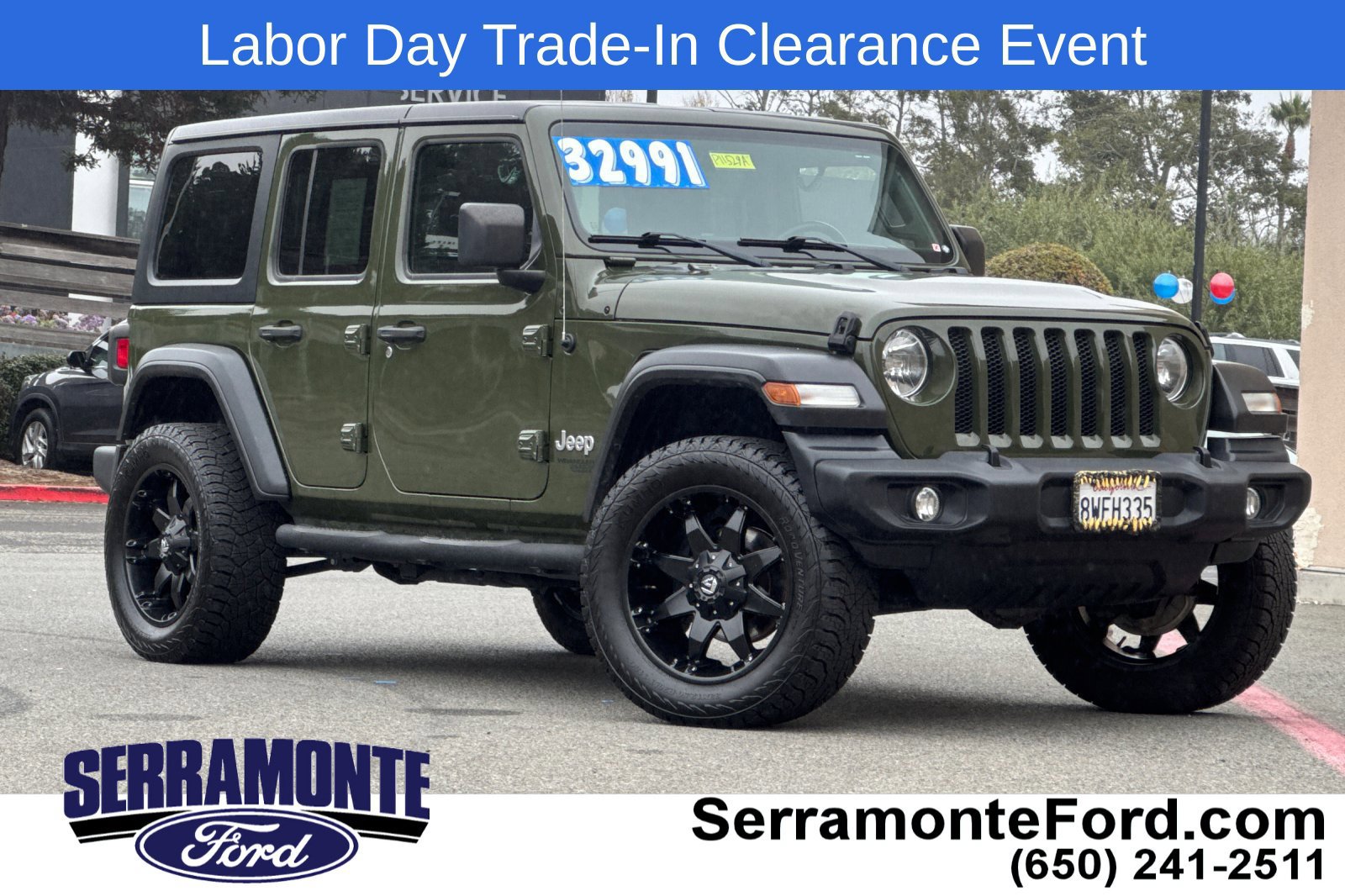 Used 2021 Jeep Wrangler Unlimited Sport AWD/4WD image 1