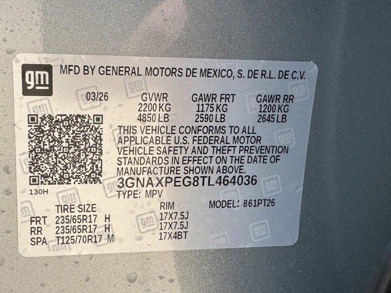 New 2026 Chevrolet Equinox LT w/ Convenience Package II image 15