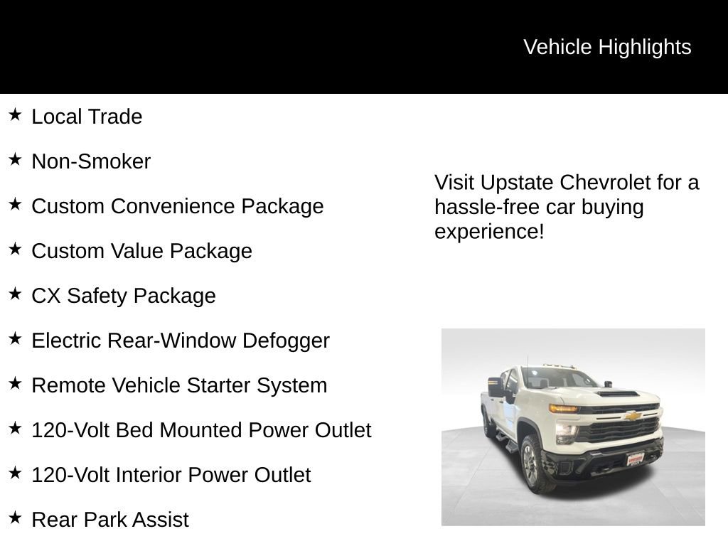 Used 2024 Chevrolet Silverado 2500 Custom w/ Custom Value Package image 9
