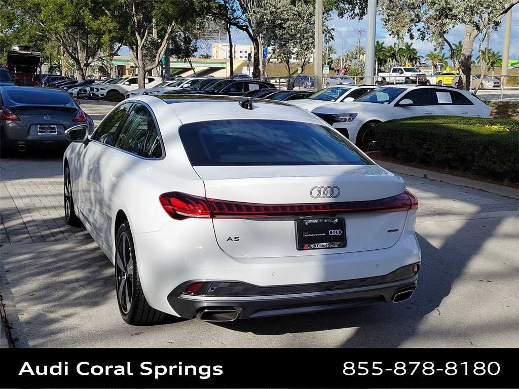 Certified 2025 Audi A5 2.0T Premium w/ 19" Wheel Package image 6