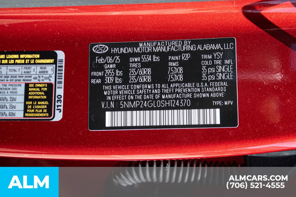 Used 2025 Hyundai Santa Fe SEL image 26